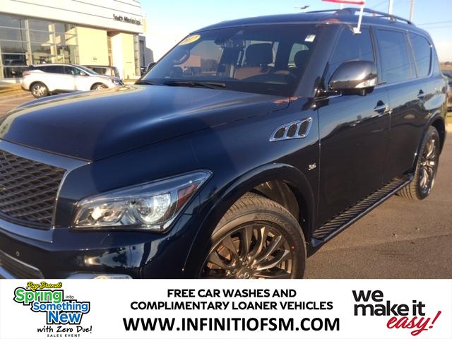 Pre Owned 2017 Infiniti Qx80 Limited Sport Utility In Harvey Im275 Pre Owned 2017 Infiniti Qx80 Limited